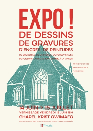 Exposition estivale.