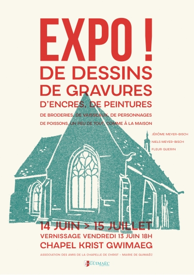 Exposition estivale.