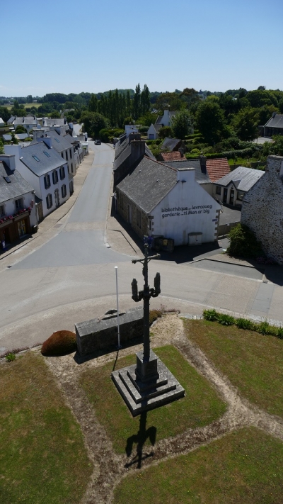 Guimaëc vu du clocher.